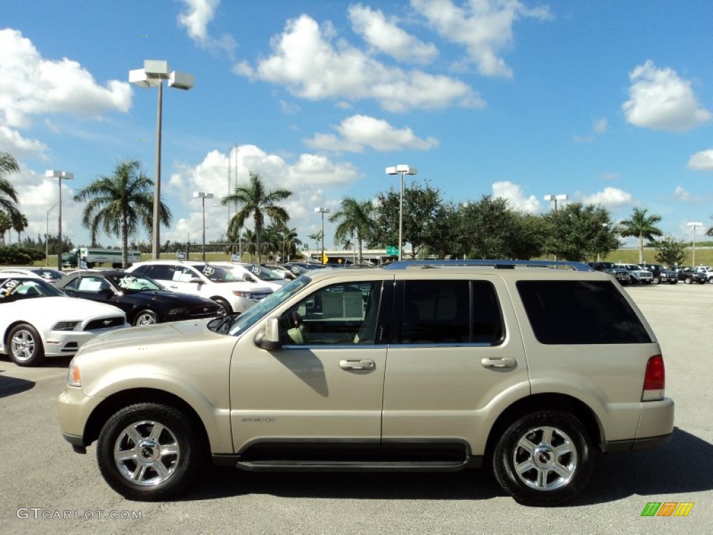 Light French Silk Metallic 2005 Lincoln Aviator Luxury Exterior Photo #87388489