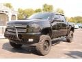 2013 Black Chevrolet Silverado 1500 LT Crew Cab 4x4  photo #1