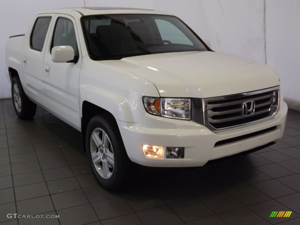 White 2014 Honda Ridgeline RTL Exterior Photo #87390439