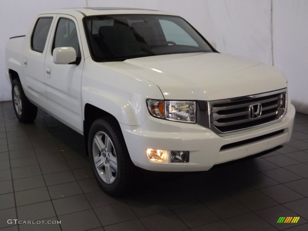 White Honda Ridgeline