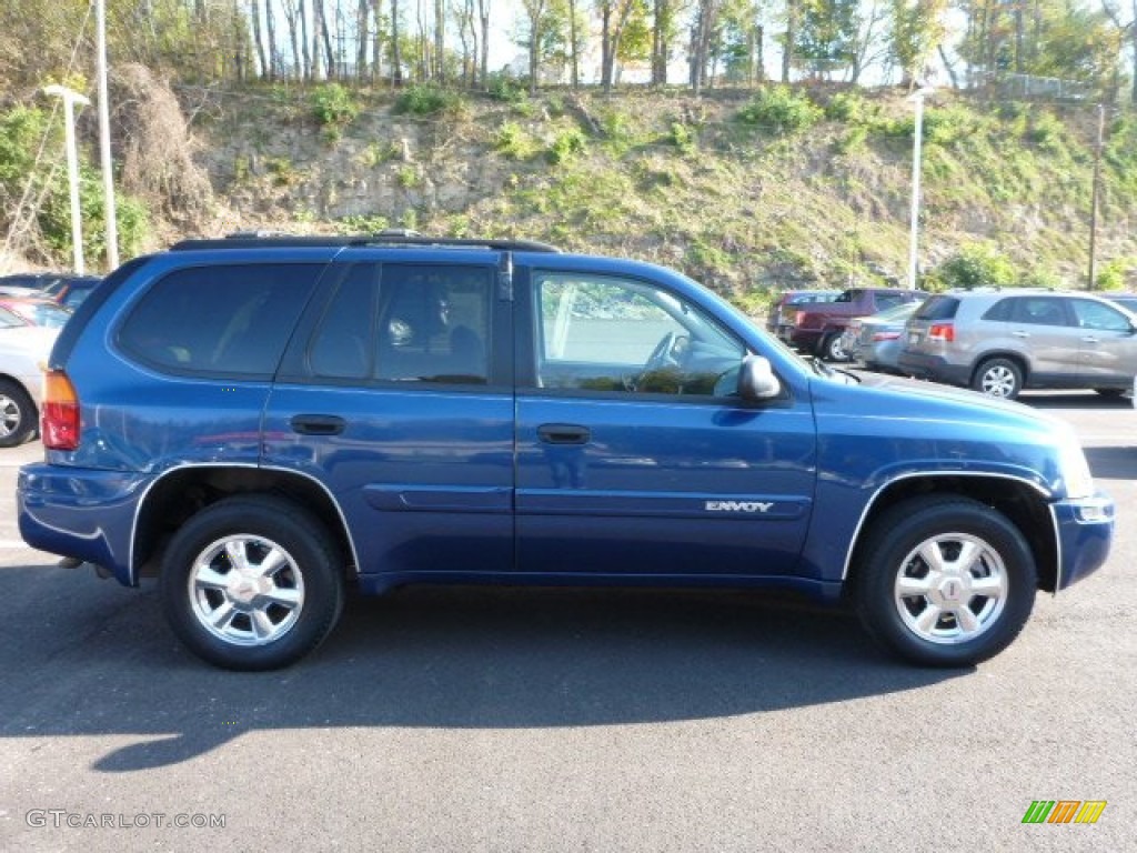 2005 Envoy SLE 4x4 - Superior Blue Metallic / Ebony photo #2