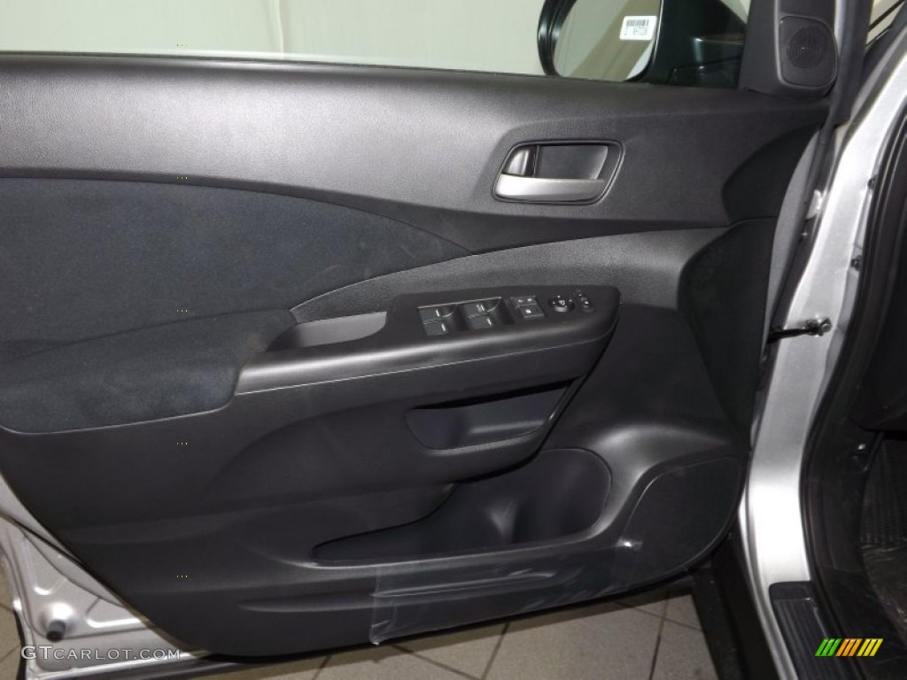 2013 CR-V EX - Alabaster Silver Metallic / Black photo #9