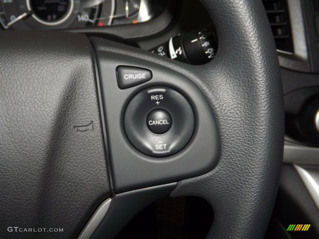 2013 CR-V EX - Alabaster Silver Metallic / Black photo #23