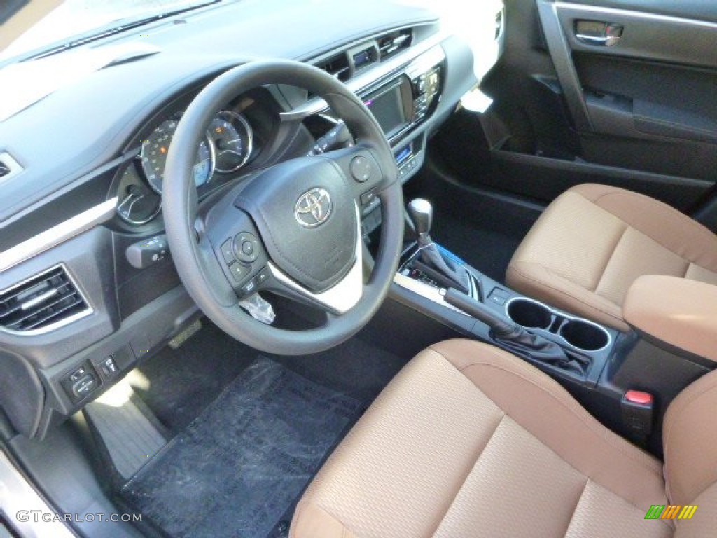 2014 Corolla LE - Brown Sugar Metallic / Amber photo #15