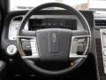 2010 Lincoln Navigator Charcoal Black Interior Steering Wheel Photo