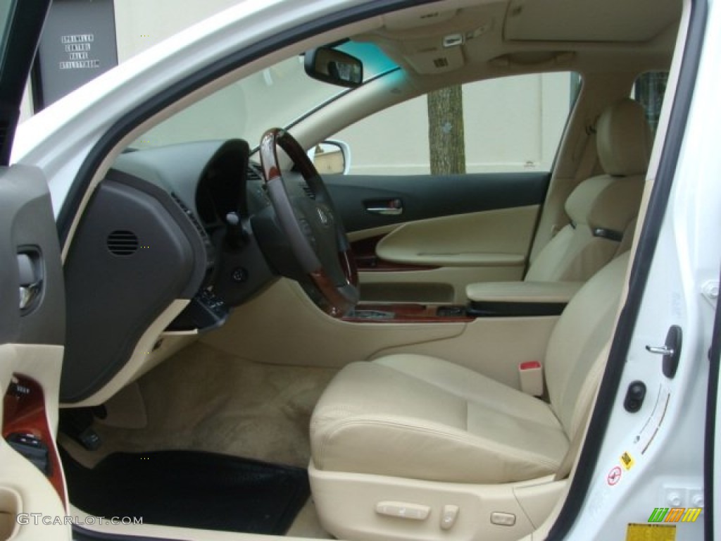 2010 GS 350 AWD - Starfire Pearl White / Parchment photo #10