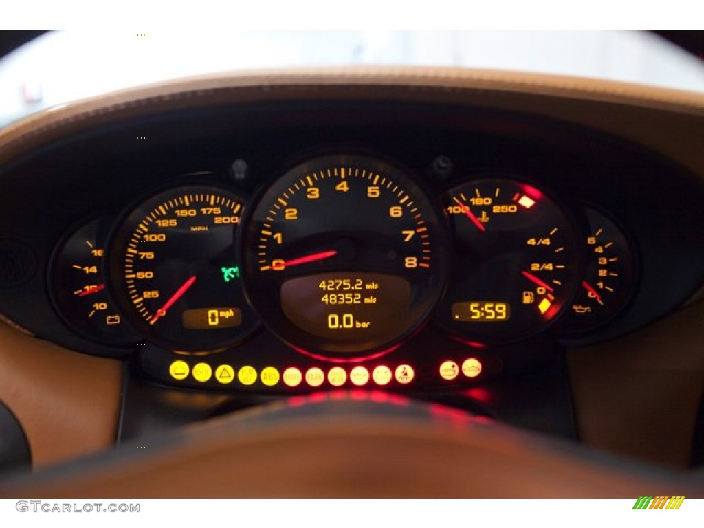 2003 Porsche 911 Turbo Coupe Gauges Photo #87396586