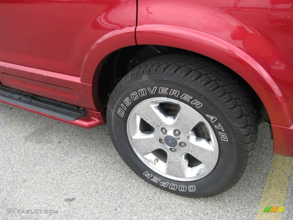 2004 Explorer Limited 4x4 - Redfire Metallic / Medium Parchment photo #3