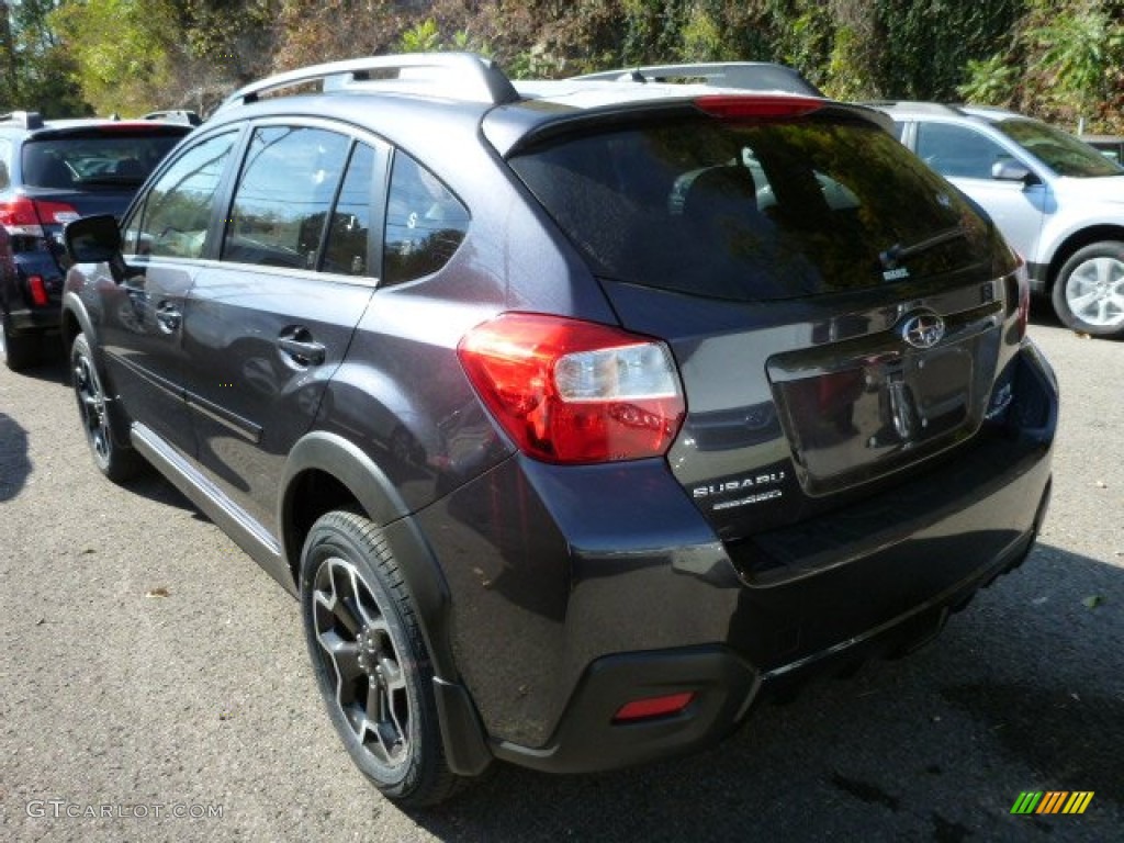 2014 XV Crosstrek 2.0i Premium - Dark Gray Metallic / Black photo #2