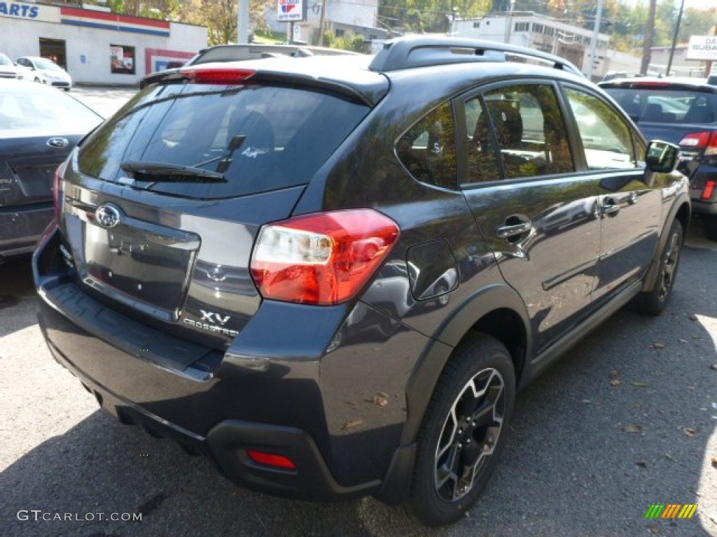 2014 XV Crosstrek 2.0i Premium - Dark Gray Metallic / Black photo #3