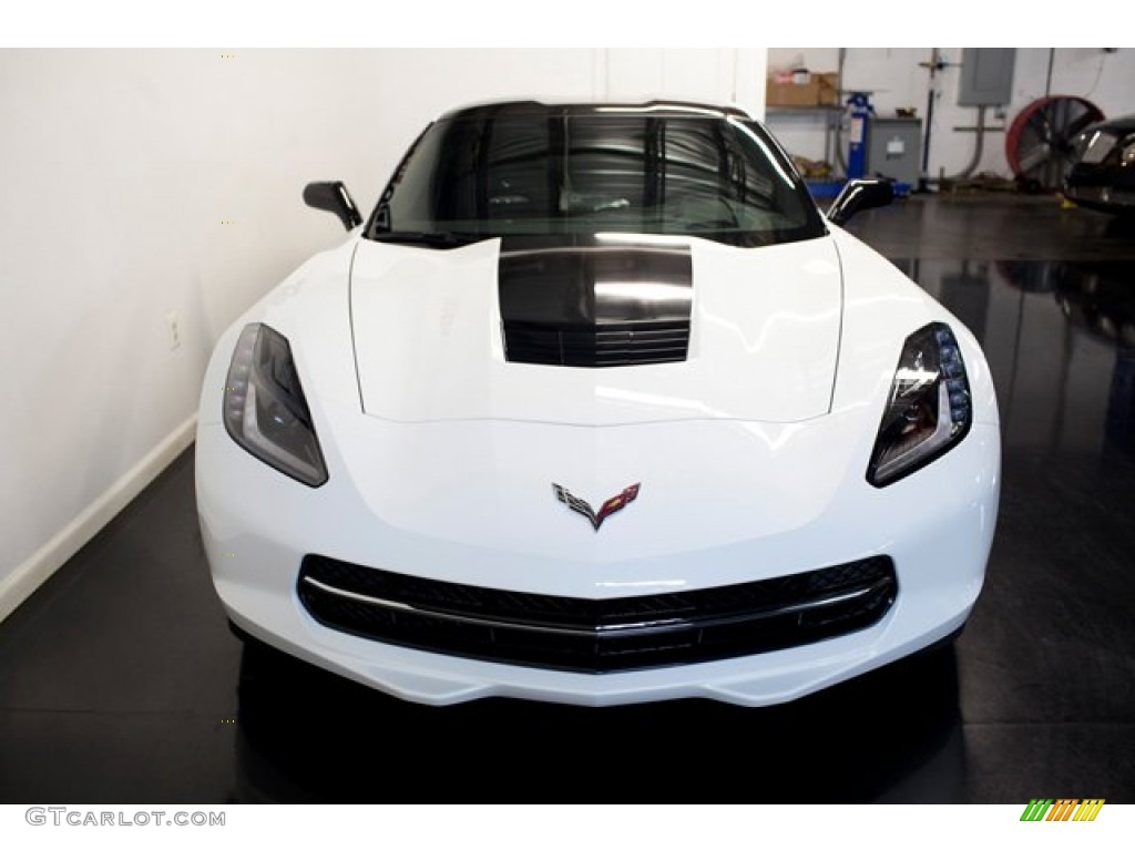 Arctic White 2014 Chevrolet Corvette Stingray Coupe Z51 Exterior Photo #87397552