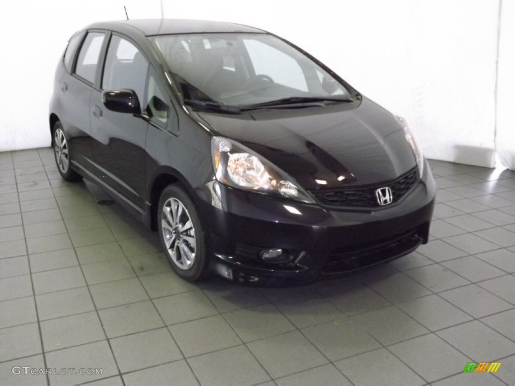 Midnight Plum Pearl Honda Fit