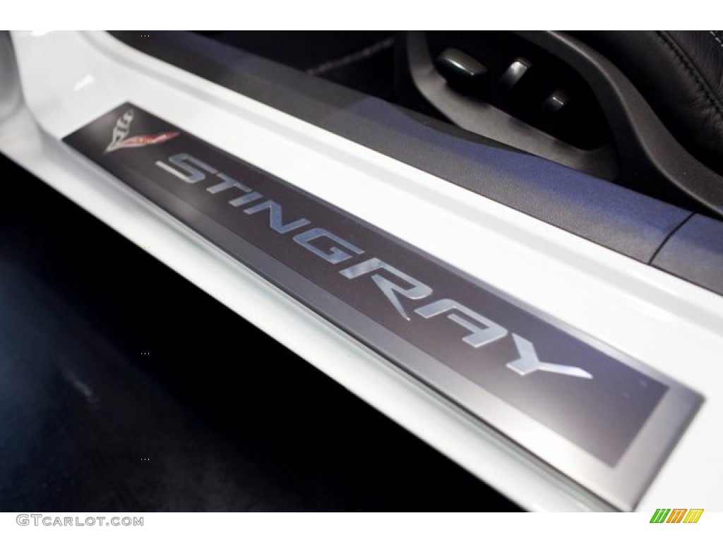 2014 Corvette Stingray Coupe Z51 - Arctic White / Jet Black photo #31