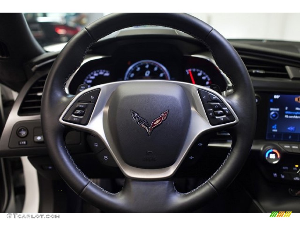 2014 Corvette Stingray Coupe Z51 - Arctic White / Jet Black photo #38