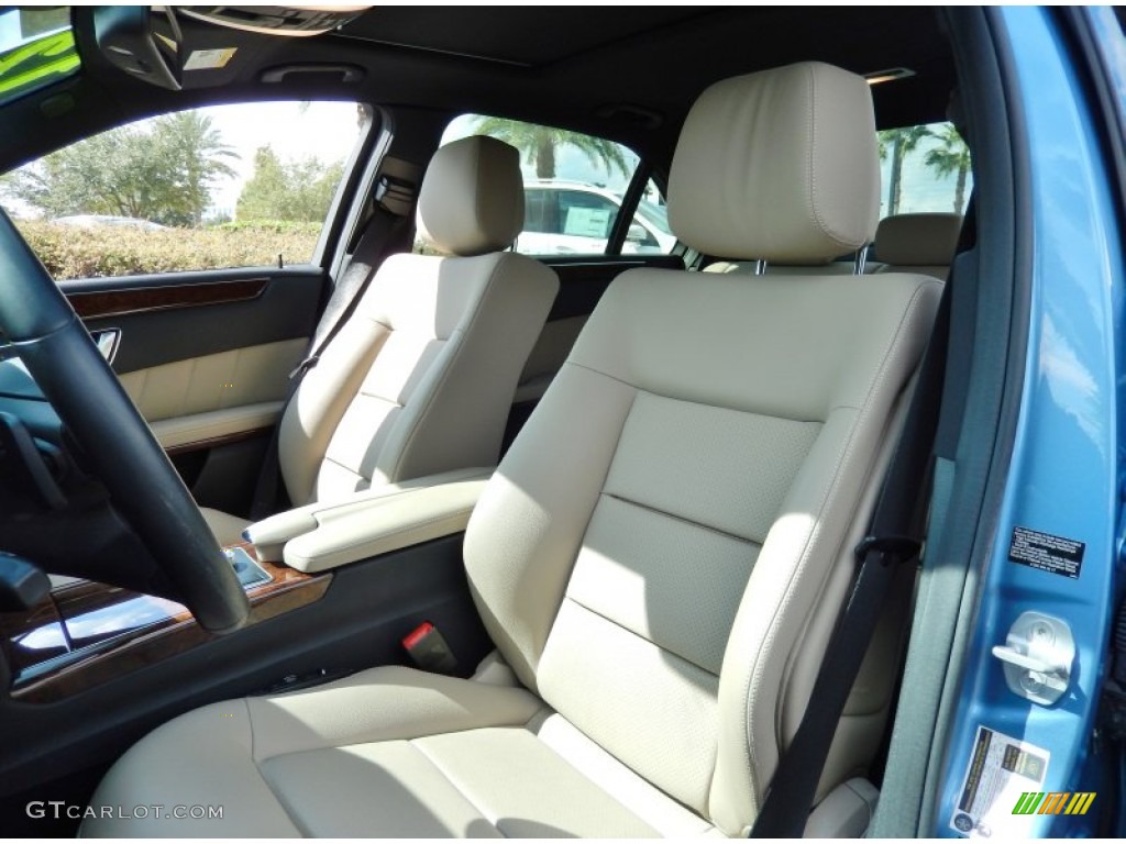 2012 Mercedes-Benz E 350 BlueTEC Sedan Front Seat Photo #87398695