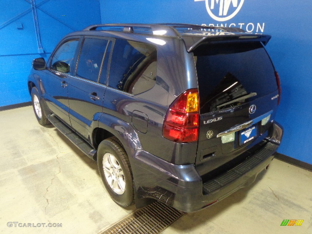 2004 GX 470 - Blue Meridian Pearl / Dark Gray photo #12