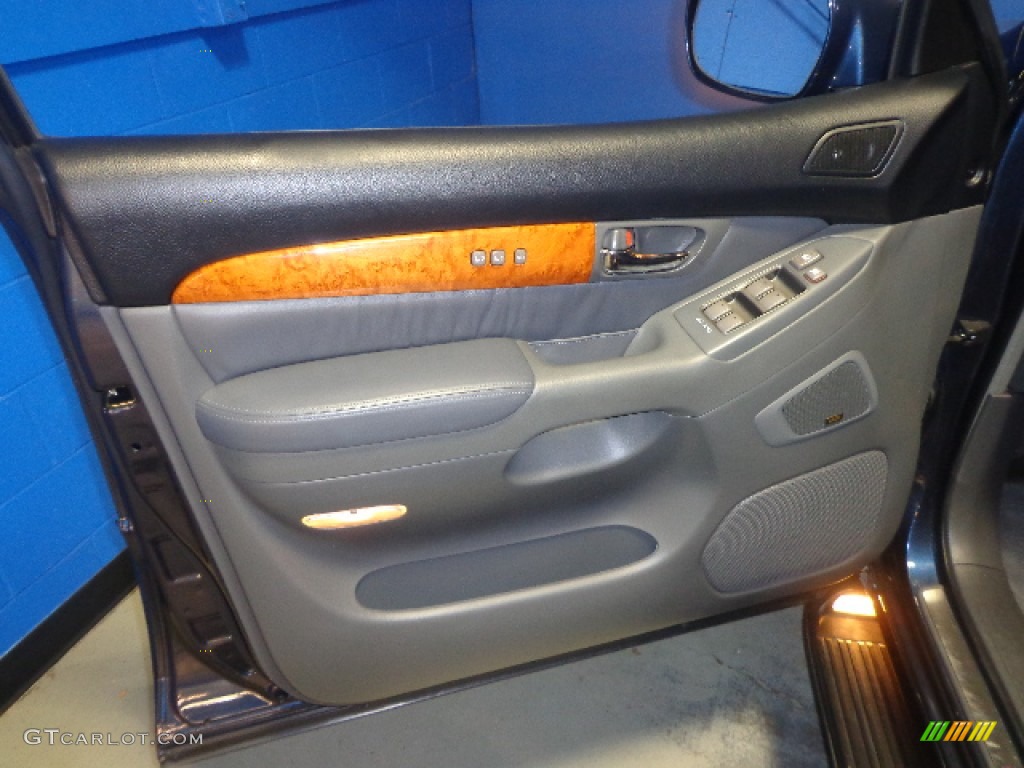 2004 GX 470 - Blue Meridian Pearl / Dark Gray photo #19