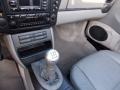 2001 Porsche Boxster Graphite Grey Interior Transmission Photo