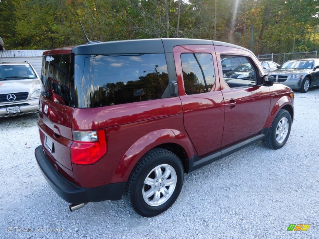 2006 Element EX-P AWD - Tango Red Pearl / Black/Gray photo #4