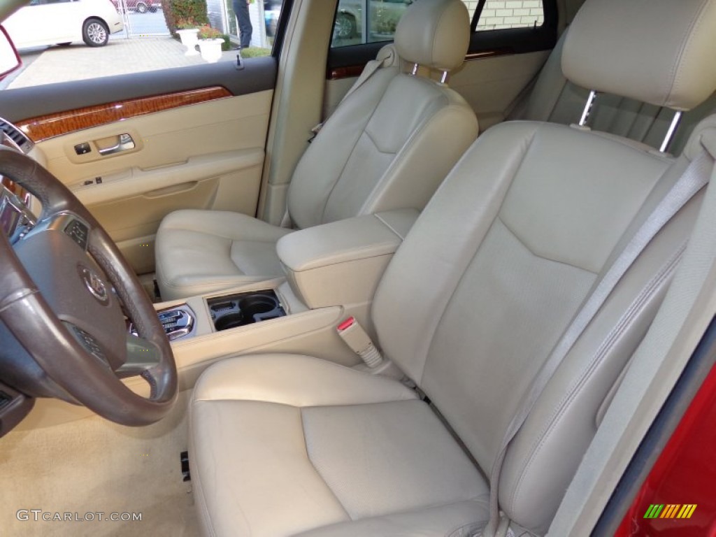 2008 SRX 4 V6 AWD - Crystal Red / Cashmere/Cocoa photo #10