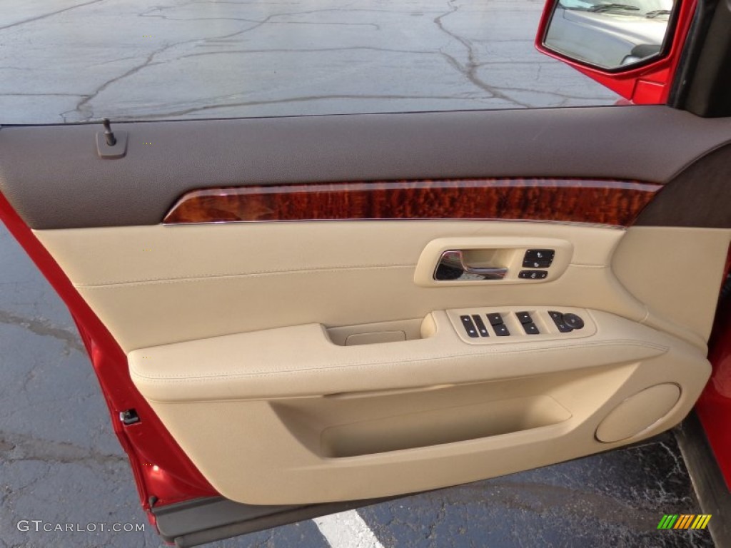 2008 SRX 4 V6 AWD - Crystal Red / Cashmere/Cocoa photo #11