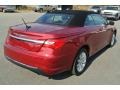 2013 Deep Cherry Red Crystal Pearl Chrysler 200 Touring Convertible  photo #5