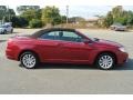 2013 Deep Cherry Red Crystal Pearl Chrysler 200 Touring Convertible  photo #6