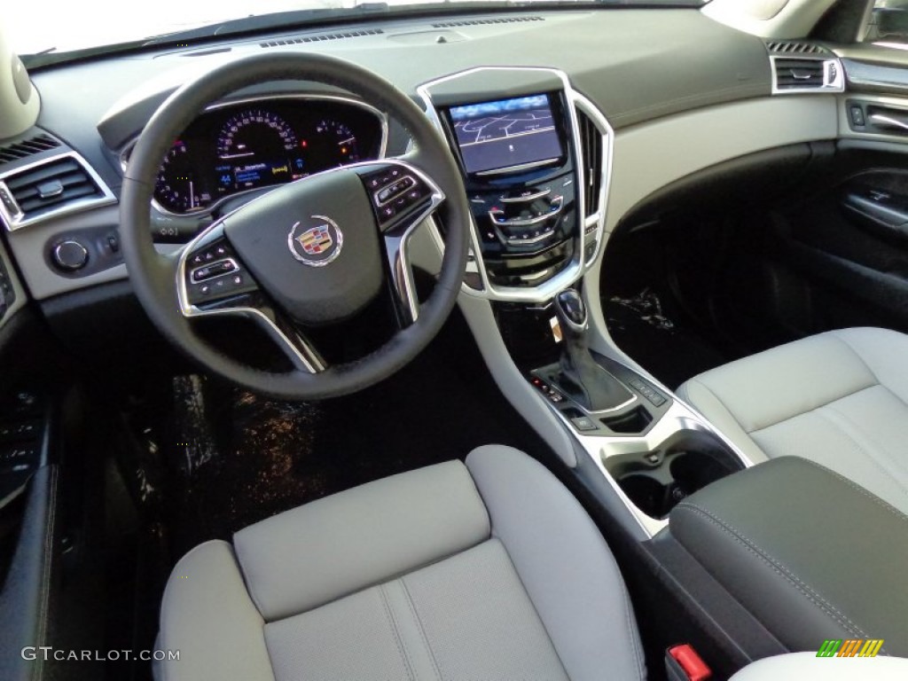Light Titanium/Ebony Interior 2014 Cadillac SRX Luxury Photo #87401950