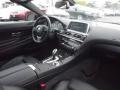 Black Nappa Leather Dashboard Photo for 2012 BMW 6 Series #87402025