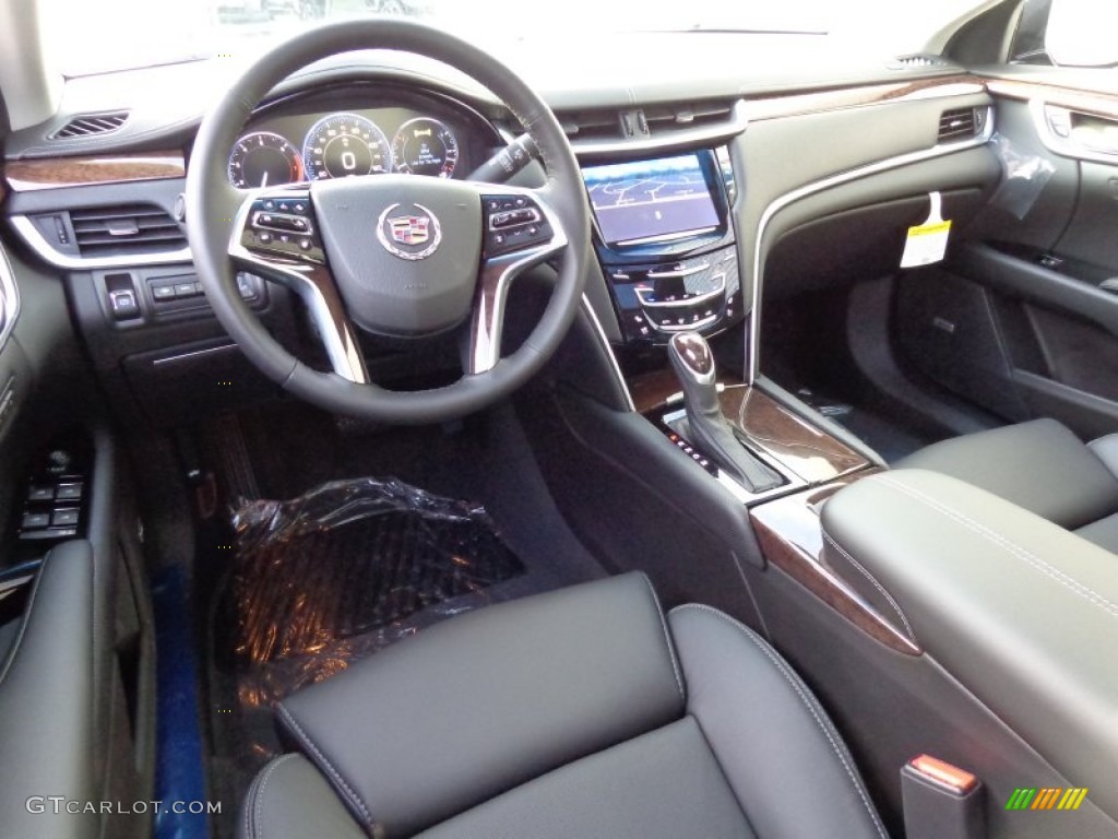 Jet Black Interior 2014 Cadillac XTS Premium FWD Photo #87402460