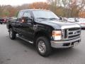 Black 2008 Ford F350 Super Duty Lariat SuperCab 4x4