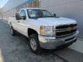 Summit White - Silverado 2500HD WT Regular Cab 4x4 Photo No. 11