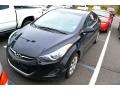2012 Midnight Black Hyundai Elantra GLS  photo #4