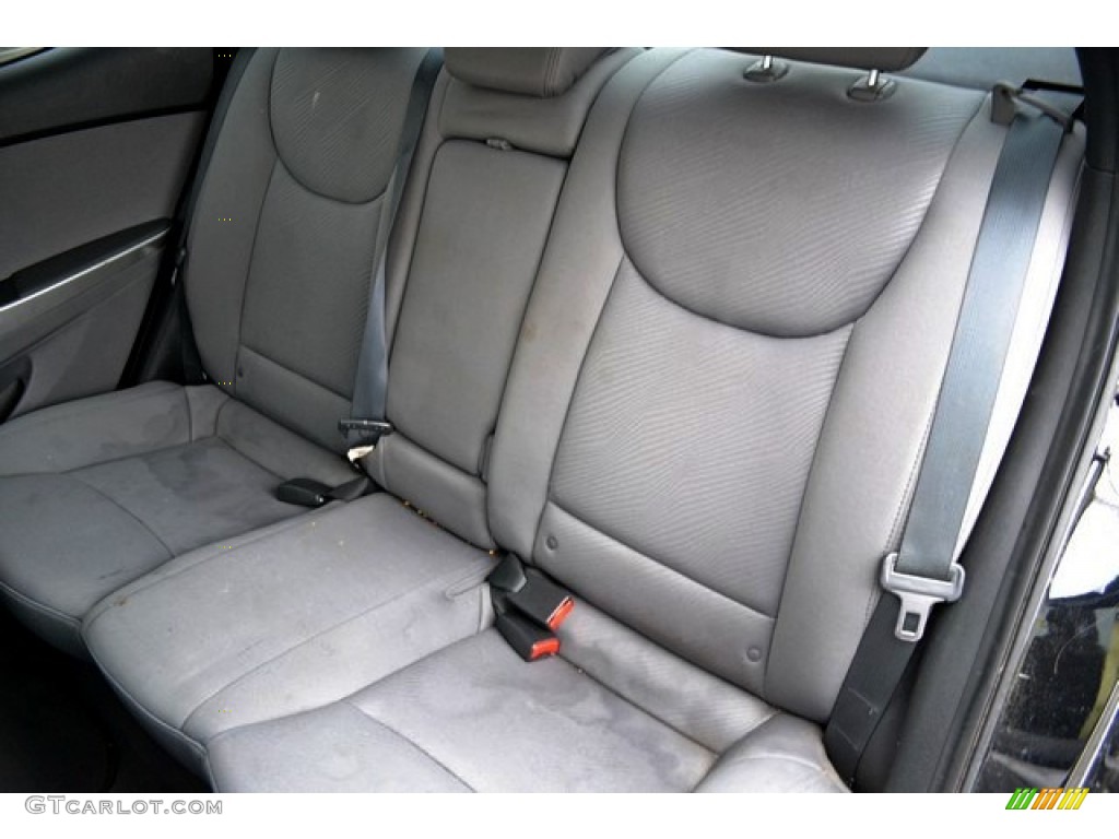 2012 Elantra GLS - Midnight Black / Gray photo #6