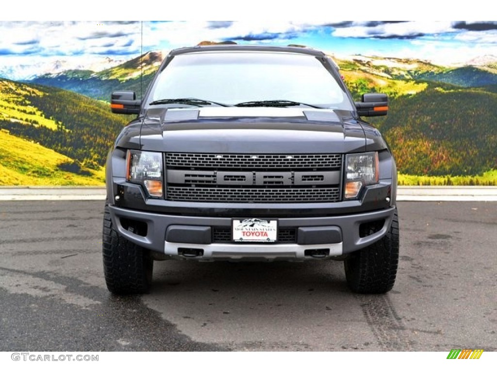 2010 F150 SVT Raptor SuperCab 4x4 - Tuxedo Black / Raptor Black photo #4