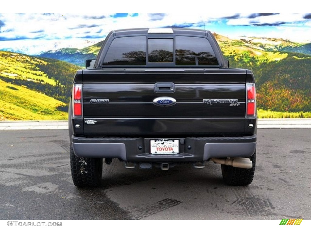 2010 F150 SVT Raptor SuperCab 4x4 - Tuxedo Black / Raptor Black photo #8
