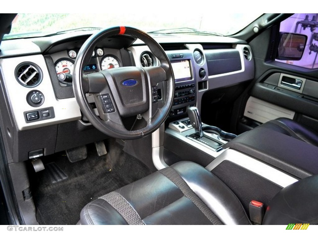 2010 F150 SVT Raptor SuperCab 4x4 - Tuxedo Black / Raptor Black photo #9