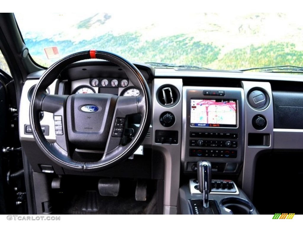 2010 F150 SVT Raptor SuperCab 4x4 - Tuxedo Black / Raptor Black photo #12