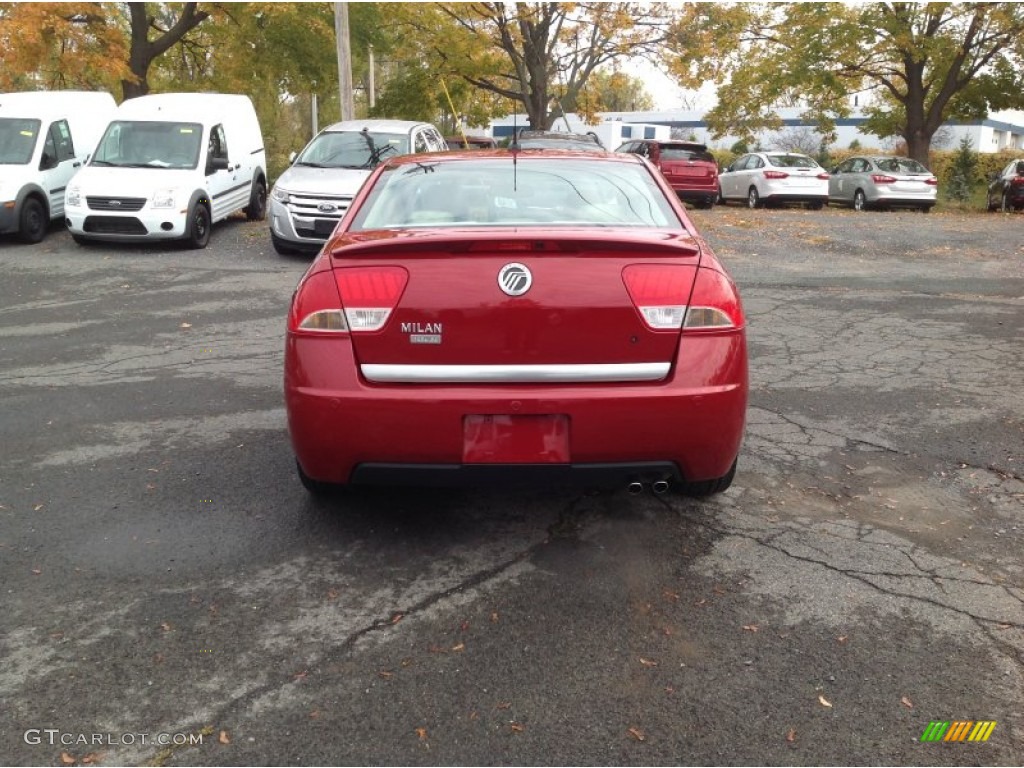 2010 Milan I4 Premier - Red Candy Metallic / Camel photo #6