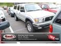 2004 Lunar Mist Metallic Toyota Tacoma V6 Double Cab 4x4  photo #1