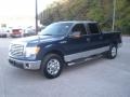 2010 Dark Blue Pearl Metallic Ford F150 XLT SuperCrew  photo #3