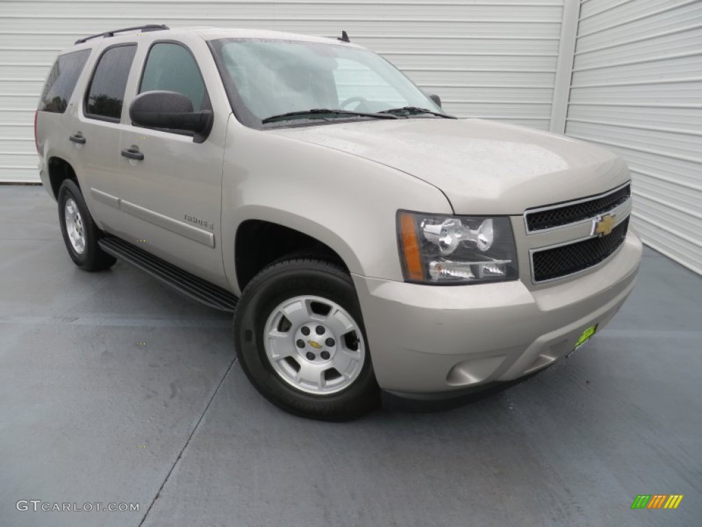 2009 Tahoe LS - Gold Mist Metallic / Light Titanium photo #1