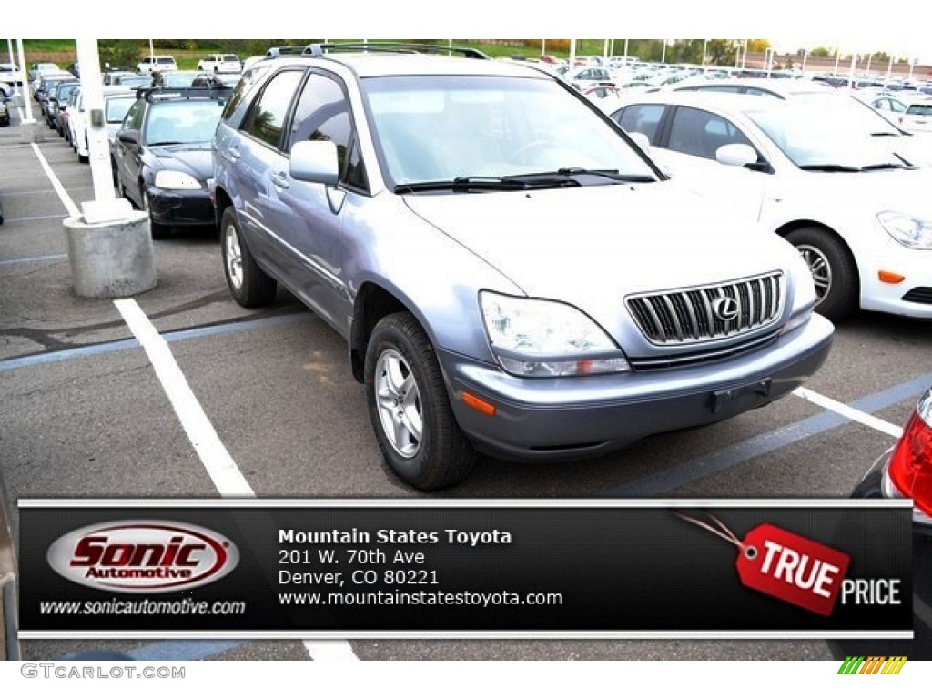 2002 RX 300 AWD - Blue Vapor Metallic / Ivory photo #1