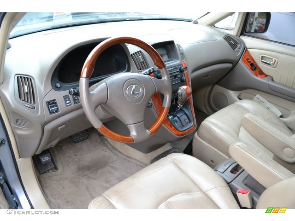 2002 RX 300 AWD - Blue Vapor Metallic / Ivory photo #5