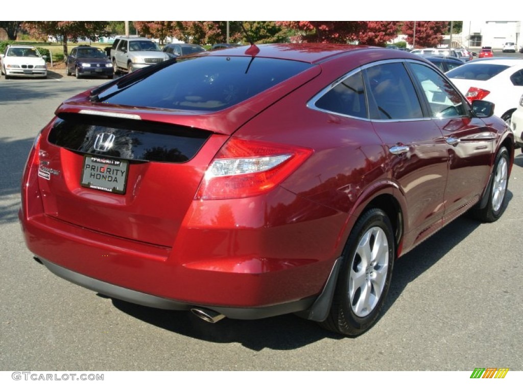 2010 Accord Crosstour EX-L - Tango Red Pearl / Ivory photo #5