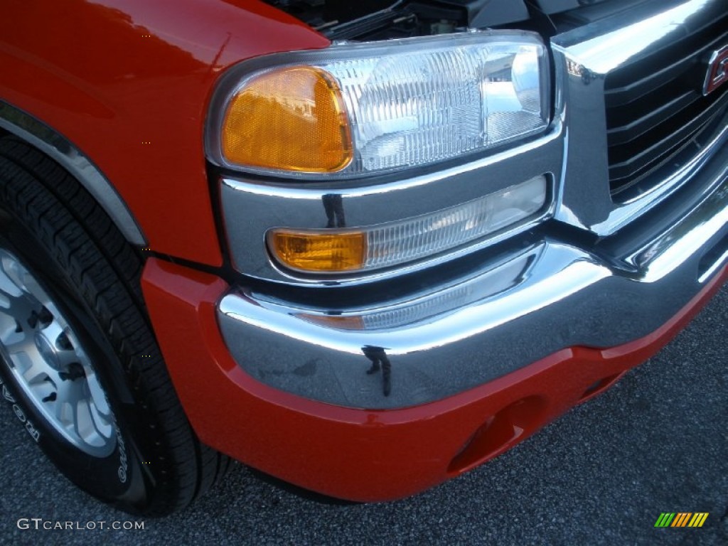 2006 Sierra 1500 SLT Crew Cab 4x4 - Fire Red / Neutral photo #16