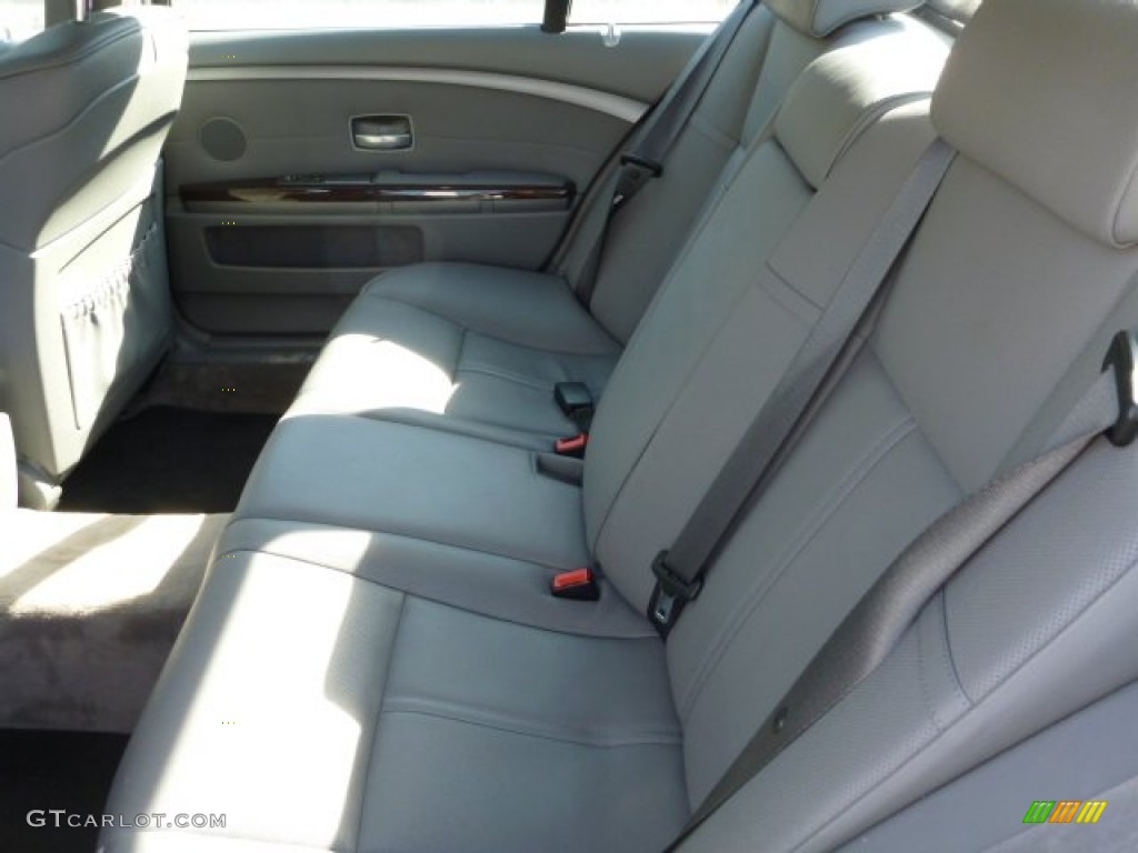 Basalt Grey/Flannel Grey Interior 2004 BMW 7 Series 745Li Sedan Photo #87405832