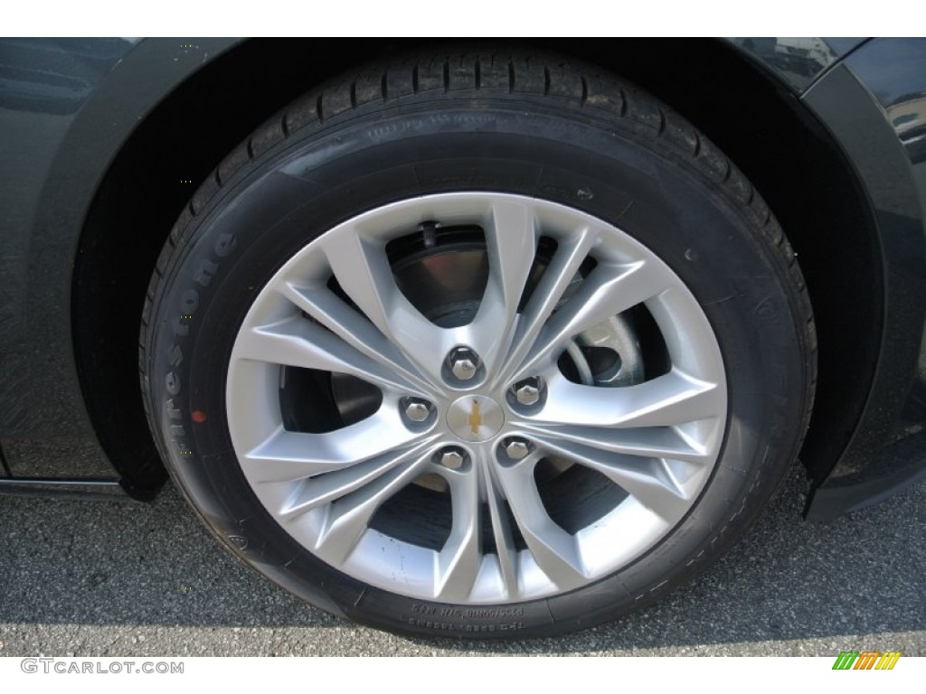 2014 Impala LT - Ashen Gray Metallic / Jet Black photo #19