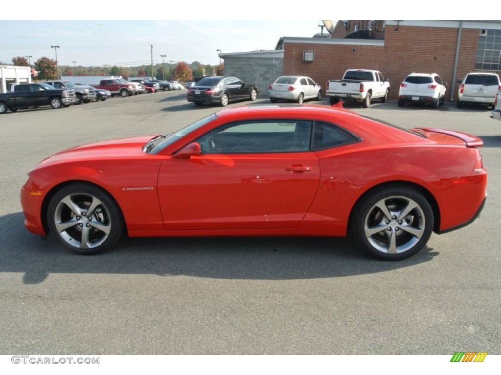 2014 Camaro LT/RS Coupe - Red Hot / Black photo #3