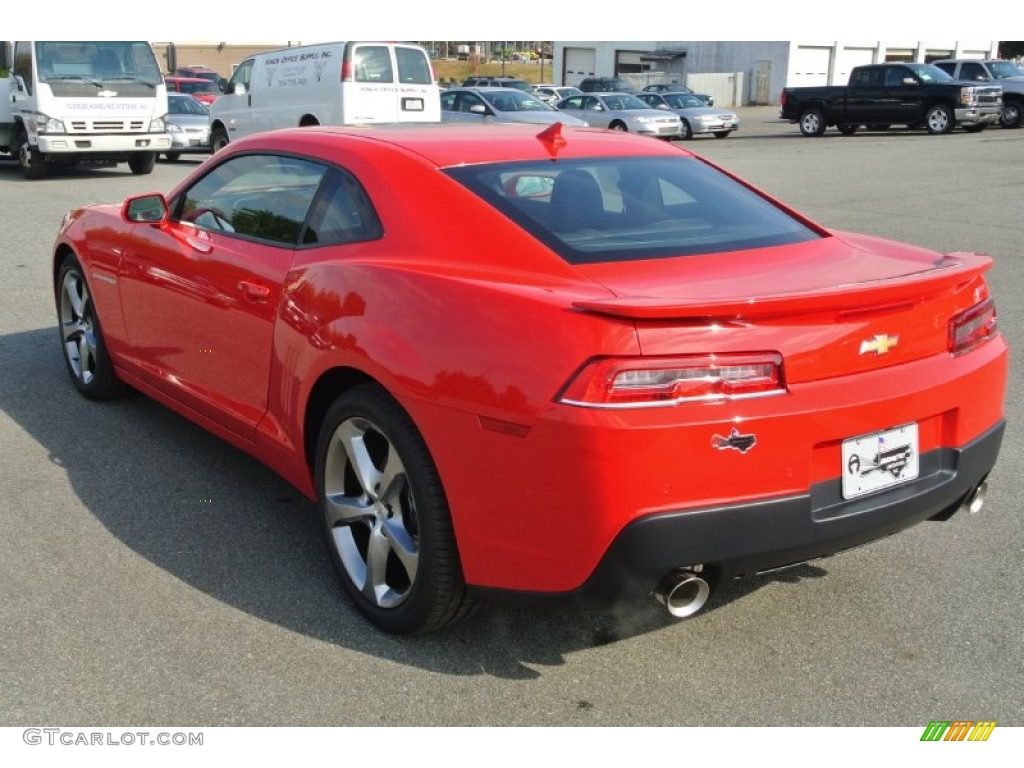 2014 Camaro LT/RS Coupe - Red Hot / Black photo #4